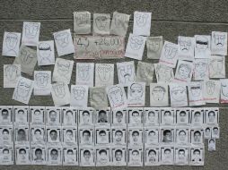 Este sábado se convocó a realizar el flashmob '1 Minuto por Ayotzinapa' en la plancha del Zócalo capitalino a las 17:00 horas. EL INFORMADOR / ARCHIVO