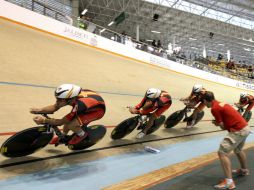 La primera fecha del circuito de la Copa Mundial de Ciclismo fue inaugurada esta tarde. EFE / U. Ruiz
