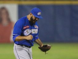 Brian Broderick logró su octavo salvamento al impedir la reacción de Mexicali. FACEBOOK / CharrosBeisbolOficial