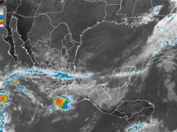Destacan que, aunque por ahora el fenómeno no afecta al territorio nacional, se mantiene en observación. ESPECIAL / smn.cna.gob.mx