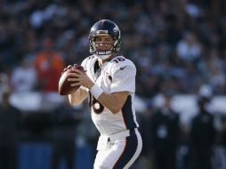 Peyton Manning se repuso de un flojo inicio y lanzó cinco pases de touchdown. AFP / E. Shaw