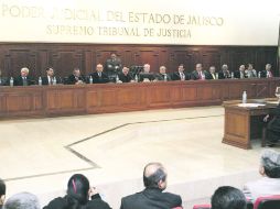 Burocracia dorada. El Gobierno del Estado proyecta 82 MDP para los haberes de retiro de 13 magistrados y 35 jueces. EL INFORMADOR /