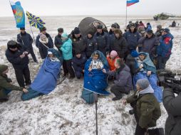 La cápsula regresó tras casi 170 días en el espacio. EFE / Nasa