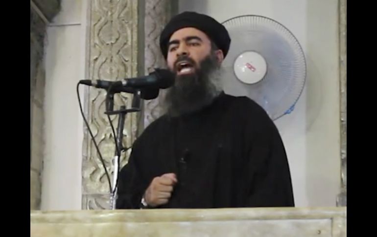 Los yihadistas le desean una pronta recuperación a Abu Bakr al Baghdadi. AP / ESPECIAL