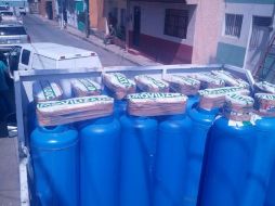 La Profeco también inmobilizó 148 cilindros y seis camiones. ESPECIAL / Profeco Jalisco