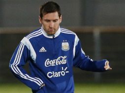 Lionel Messi estará en otra posición dentro del campo en los próximos juegos. AFP / J. Tallis