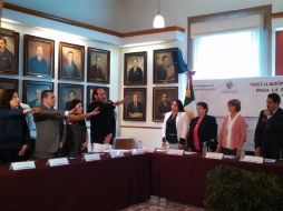 El consejo será presidido por Rogelio Padilla Díaz, quien tomó protesta junto a representantes de otras asociaciones. EL INFORMADOR / T. Villaseñor