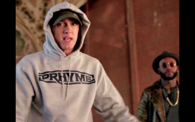 Eminem rape a estilo libre en su nuevo video. YOUTUBE / EminemVEVO