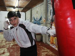 El boxeador empezó a pelear a los 15 años, aunque su amor por el deporte comenzó a la edad de ocho. EL INFORMADOR / L. Rodríguez
