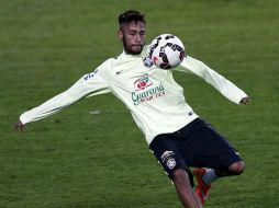 El referente ofensivo y capitán de Brasil es el delantero del Barcelona, Neymar. EFE / S. Suna