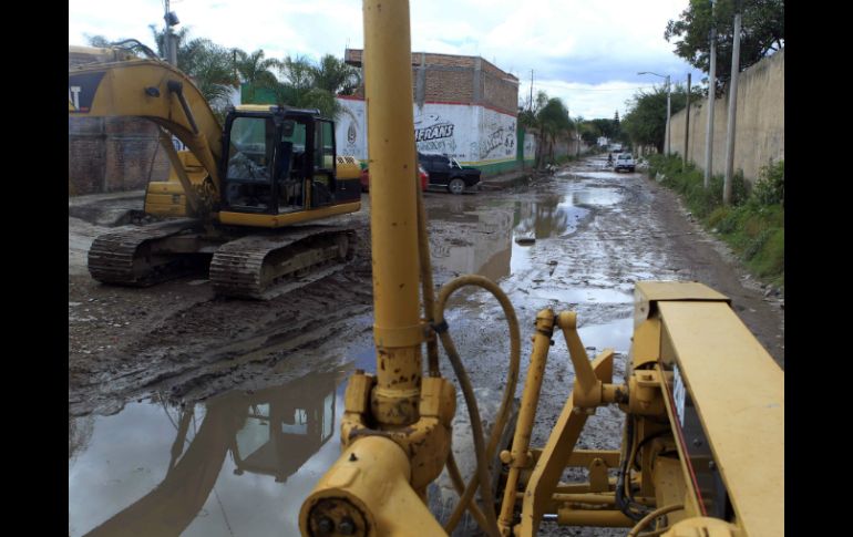 A pesar que se dio el banderazo para iniciar las obras, al terminar la ceremonia apagaron las máquinas y las retiraron del lugar. EL INFORMADOR / M. Vargas