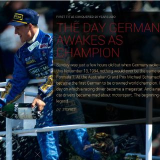 La familia de Schumacher reactiva su página web