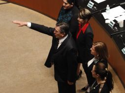 El nuevo ombudsman ocupará la presidencia de la Comisión por un periodo de cinco años. SUN / Y. Xolalpa