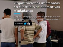Las iniciativas podrán ser consultadas en el sitio de Internet cifs.iteso.mx. ESPECIAL / cifs.iteso.mx