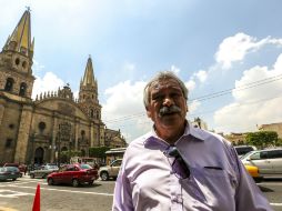 Salvador Cabrera señala que fue identificado como defensor de los artesanos urbanos. EL INFORMADOR / ARCHIVO