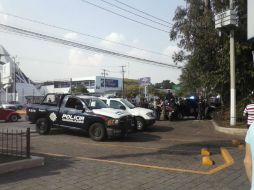 Como consecuencia del enfrentamiento, y de la movilización policíaca que sucedió a éste, la circulación por la zona es complicada. FACEBOOK / ÓscarRuloo