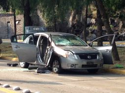 El atentado dejó a un lesionado que se encontraba en el sitio. SUN / N. Gómez