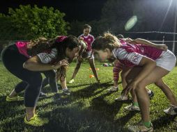 Las integrantes del equipo femenil de rugby saben a lo que van cada vez que entran en la cancha, pero nada las detiene. EL INFORMADOR / A. Hernández