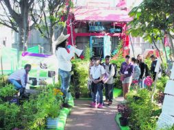 El pabellón instalado en las Fiestas de Octubre fue visitado por varias escuelas. ESPECIAL  /