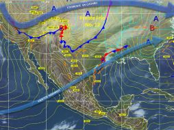 En Jalisco se prevén temperaturas de frescas a calurosas con 60 por ciento de probabilidad de lluvias. ESPECIAL / smn.cna.gob.mx