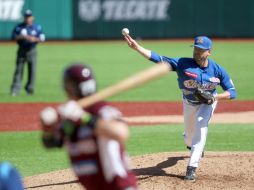 Graham Godfrey permite siete hits y cuatro carreras, lo releva Antonio Garzón. EL INFORMADOR / A. Hinojosa