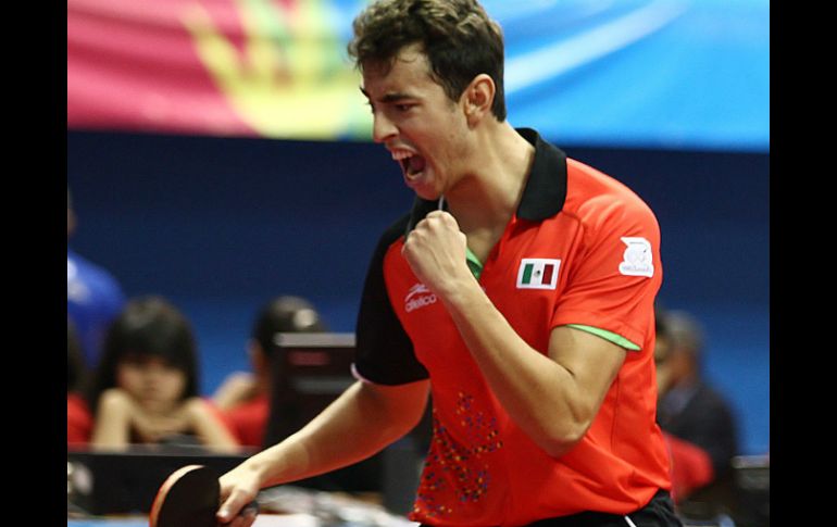 Marcos Madrid ganó sus dos encuentros, ambos por tres sets a cero. ESPECIAL / deporte.gob.mx