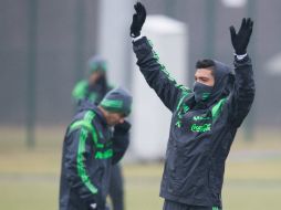 Raúl dice que su ánimo sigue arriba para triunfar en la liga española. MEXSPORT / J. Martínez