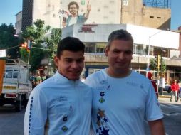 El clavadista afirma que su entrenador, Iván Bautista Vargas, es el mejor que hay en México. EL INFORMADOR / R. Alarcón