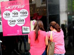 Este lunes concluye el Buen Fin, que durante cuatro días cubrió promociones, ofertas y descuentos. NTX / C. Baez