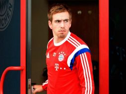 Lahm se lastimó sin el contacto con algún compañero. TWITTER / @FCBayernES