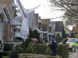 Despegó del aeropuerto y reportó problemas con el motor, por lo que había pedido volver a la terminal. AP / M. Spencer