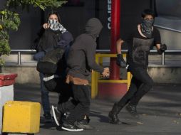 Los jóvenes se mantuvieron en plantón desde el pasado domingo. AP / ARCHIVO