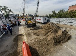 Guadalajara Gutiérrez detalló los trabajos para la construcción de la Estación La Normal. EL INFORMADOR / A. Hernández