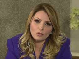 Rivera de Peña aclara que no quiere que se ponga en duda la honorabilidad de su familia. YOUTUBE / Angelica Rivera