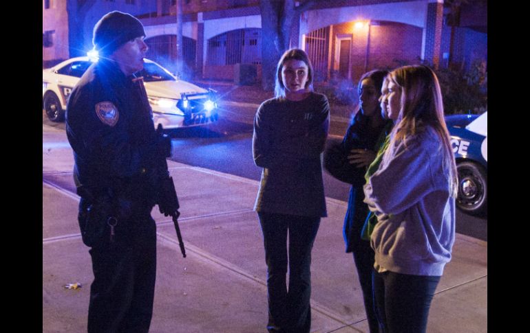 Algunas jóvenes presentes describieron el hecho como algo 'aterrador'. AP / M. Wallheiser