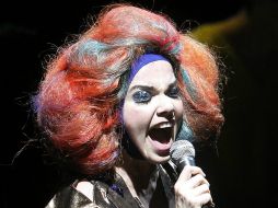 Björk Guðmundsdóttir es conocida por temas como 'All is full of love', 'It's oh so quiet', entre otros. EFE / ARCHIVO.