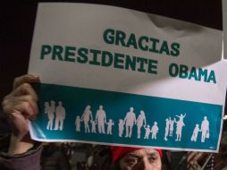 El Gobierno hace un llamado a la comunidad mexicana en Estados Unidos a informarse sobre el anuncio de Obama. AFP / P. J. Richards
