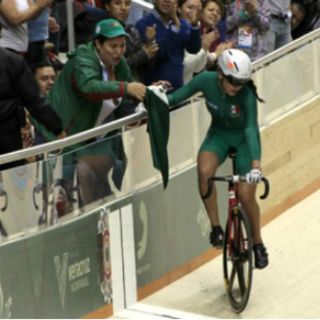 Cae primer oro en ciclismo de pista para México en los JCC