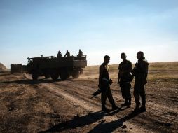 La OTAN constata aumento de tropas y artillería en la zona rebelde y en el lado ruso. EFE / ARCHIVO