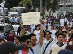 Las calles de la ciudad han sido tomadas repetidas veces por marchas y manifestaciones, por lo que extranjeros aumentan precauciones. EFE / ARCHIVO
