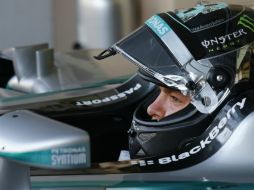 El tercer mejor tiempo lo hace el brasileño Felipe Massa, de Williams, lo que muestra que siguen dominando los Mercedes. AP / L. Bruno