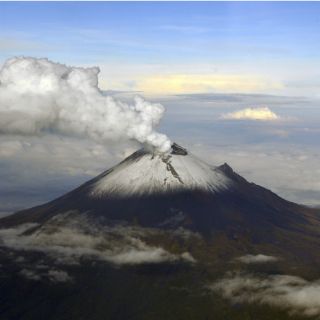 La Cenapred reporta actividad estable del Popocatépetl