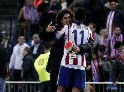 'El Cholo' había descartado a Raúl Jiménez en los dos partidos anteriores. NTX / ESPECIAL