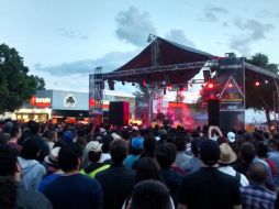 Vista del espectáculo de The Oaths en el escenario Panamerika. EL INFORMADOR / J. Pérez