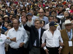 Sin Cuauhtémoc Cárdenas, la victoria en la capital y la escisión del ala izquierda del PRI, la apertura democrática no es explicable. AFP / ARCHIVO