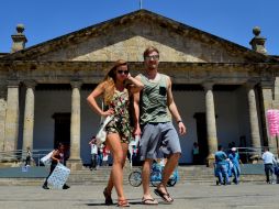 En enero-agosto de 2013, llegaron 517 mil 592 visitantes estadounidenses a México. EL INFORMADOR / ARCHIVO