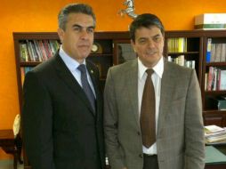 Herrera Delgado (i) fue secretario de la Comisión de Hacienda de la Cámara de Diputados. TWITTER / @jherreradelgado