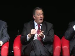 José Antonio Meade se encuentra en gira de trabajo en Santiago de Chile. TWITTER / @DIRECON_CHILE