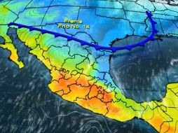 La masa de aire frío mantendrá temperaturas de muy frías a frías sobre los estados del norte y centro del país. YOUTUBE / smnmexico