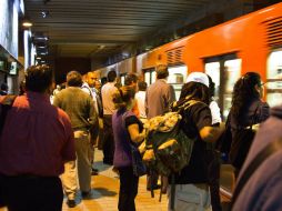 Los accesos a la estación permanecían abiertos y no se reportaron cortes en el servicio. NTX / ARCHIVO